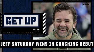 Rex Ryan reacts to Colts beat Raiders in Jeff Saturday's coaching debut | Get Up