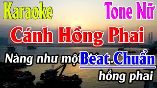 Cánh Hồng Phai Karaoke Tone Nữ Karaoke Lâm Organ - Beat Chuẩn