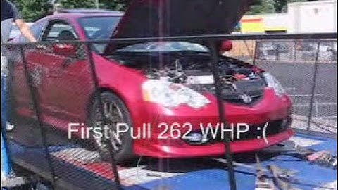 Supercharged Acura RSX Type S (Dyno Content)