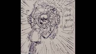 Underverse - Sans Au Storyboard Comic Fan Made Spider Verse Storyboard