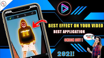 HOW TO EDIT SCRIBBLE GLOWING EFFECT VIDEO on ANDROID | EASY STEPS !GoCut