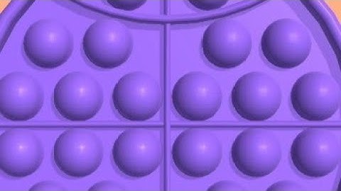 Pop it fidget 3D Gameplay ! Very relaxing and satisfying All Levels Cutting Gameplay Android iOS