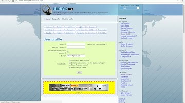 HRDLog.net - Recuperare il codice di upload