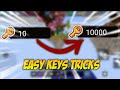 Easy Tricks to get MANY keys on Bed Wars!!🤑🤑 [Blockman Go Blocky Modes]