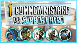 1 COMMON MISTAKE for every SUPPORT HERO in Overwatch