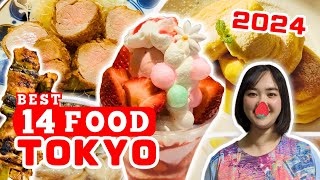 โตเกียวญี่ปุ่นดีที่สุด 14 สิ่งที่จะกิน | Tokyo Food Tours! TOP 14 Street Food in Tokyo Japan 2024