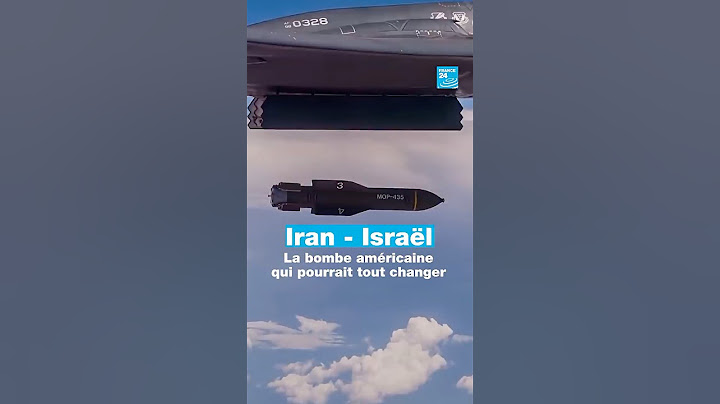🇮🇷🇮🇱 Israël-Iran: la bombe américaine qui pourrait tout changer dans la guerre • FRANCE 24
