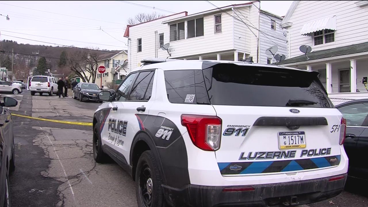 Luzerne Borough police stand off ends in arrest YouTube