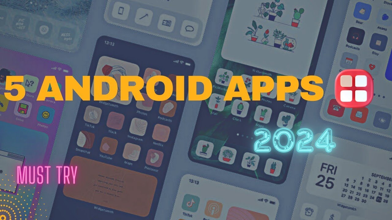 Top 5 Best Android Apps 2024||Must try||Crazy Apps||Telugu - YouTube