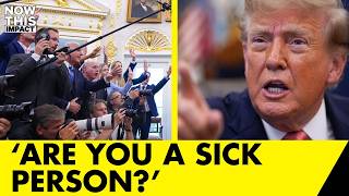 Trump completely loses it during press conference