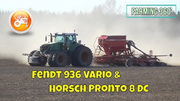Seeding 2021 | Fendt 936 Vario & Horsch Pronto 8 DC seeder