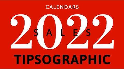 [FREE] Excel / Google Sheets Sales Calendar Template 2022