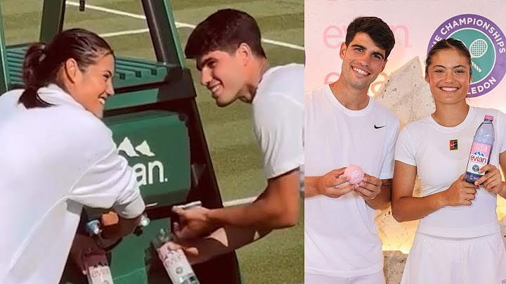 Alcaraz & Emma Raducanu Enjoy Drinks & Fun after Joint Practice, Cute Moments | Wimbledon 2025