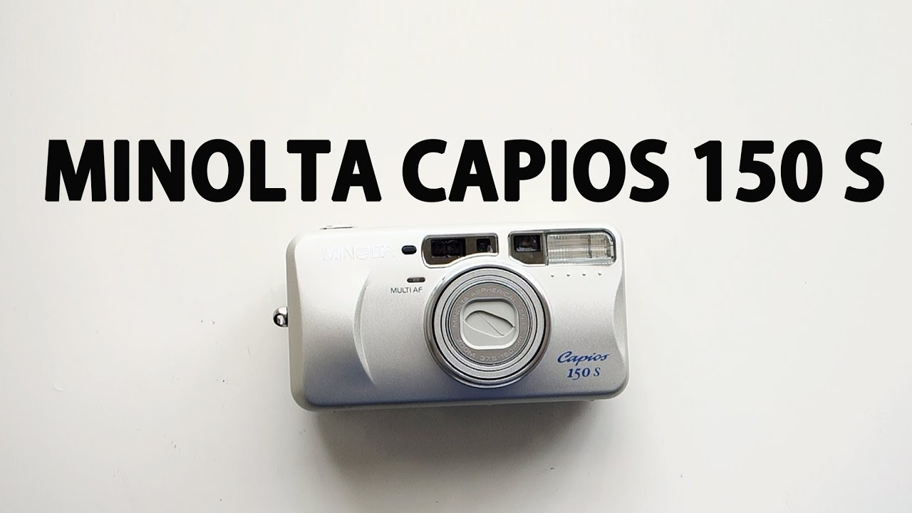 minolta capios 150s film camera review. cheap and gooood!!!　初心者にオススメのフィルムカメラ