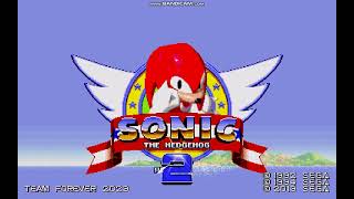 sonic 2 absolute title screen [RANDOM SCREENWIDTH AND KNUCKLES OPTION]