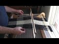 Rigid Heddle weaving 1/3 warp floats with single pick up stick