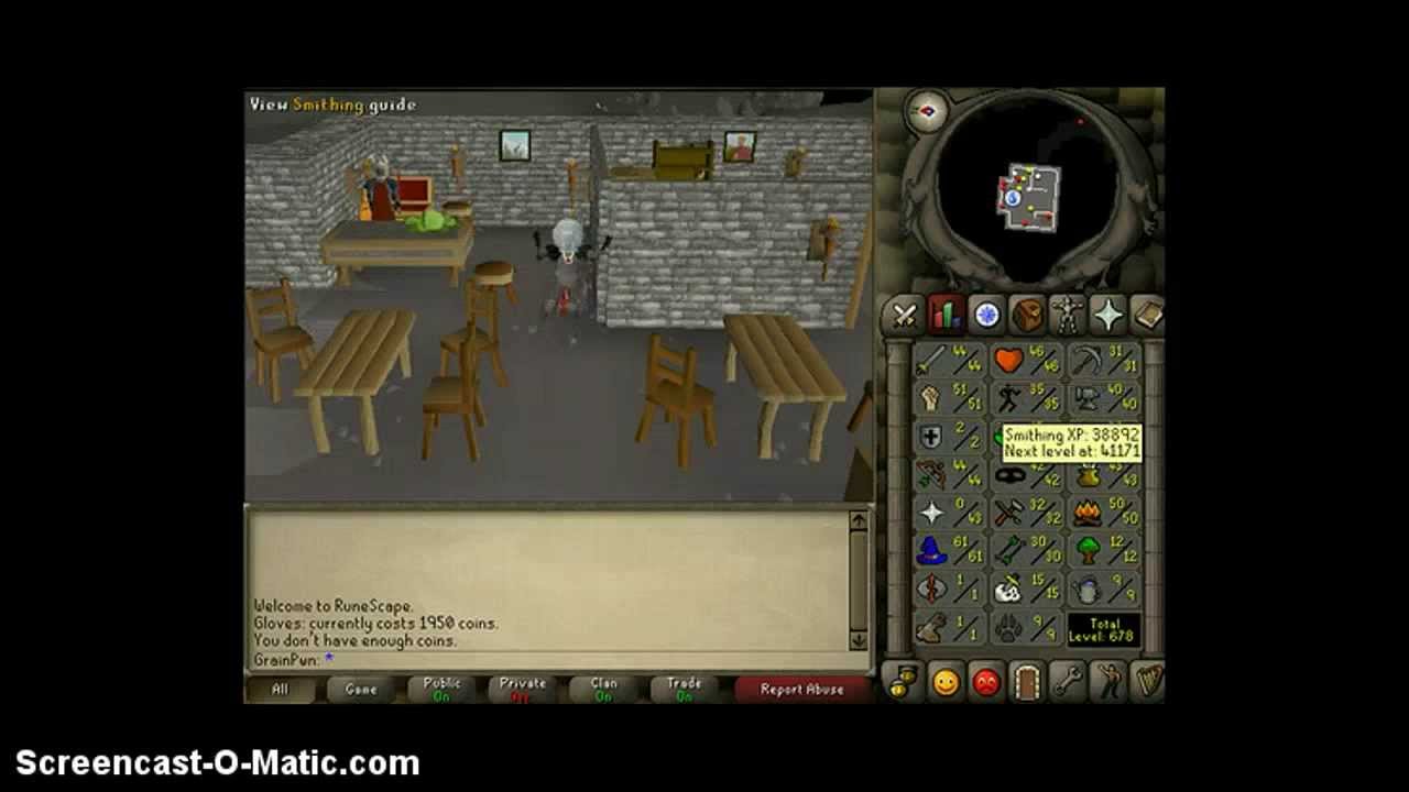 GrainPwn Update video- Mith Gloves/Bank video