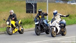 HONDA CX 500 TURBO, R1, KAWASAKI Z 750, HONDA HORNET WALKAROUND (VIDEO4K)