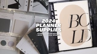 2024 Planner Supplies | A5 Rings | Cloth and Paper Haul | Stationery Haul
