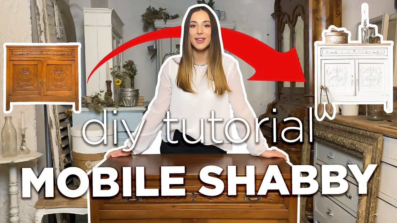Come fare un mobile shabby chic in 6 step (EP 4)