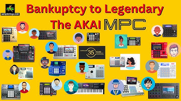 The AKAI Pro MPC went from Bankruptcy to Legendary...the AKAI MPC.
