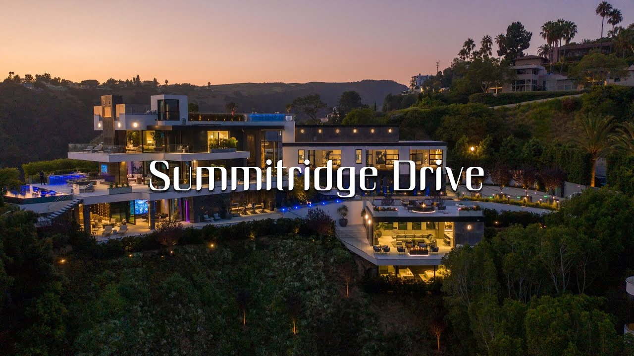 Welcome to Summitridge Drive, a $46,500,000 Beverly Hills