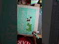 Garden Flag for summer #diy #chalkcouture #gardenflag