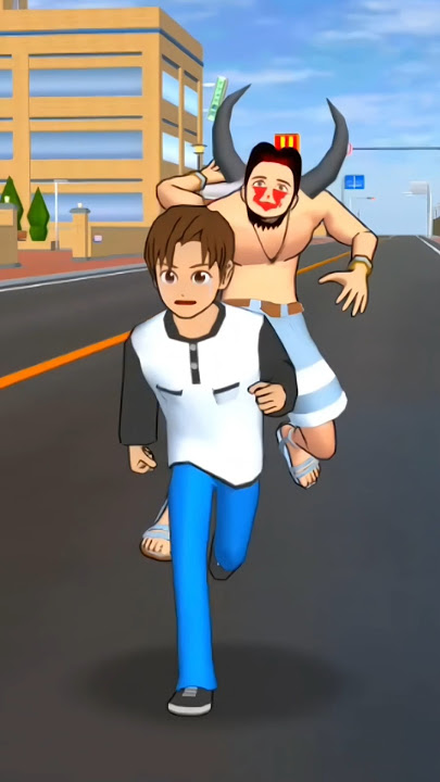 Hantu itu adalah pamanku.😯#sakuraschoolsimulator #shortvideo #sakura