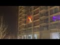 Apartment fire in SW DC