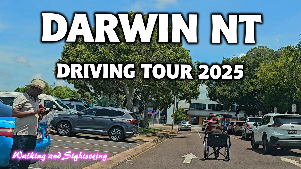 DARWIN NT AUSTRALIA 🇦🇺 DRIVE TOUR 2025 CASUARINA SHOPPING CENTRE BUS INTERCHANGE SUBURB NAKARA MALAK