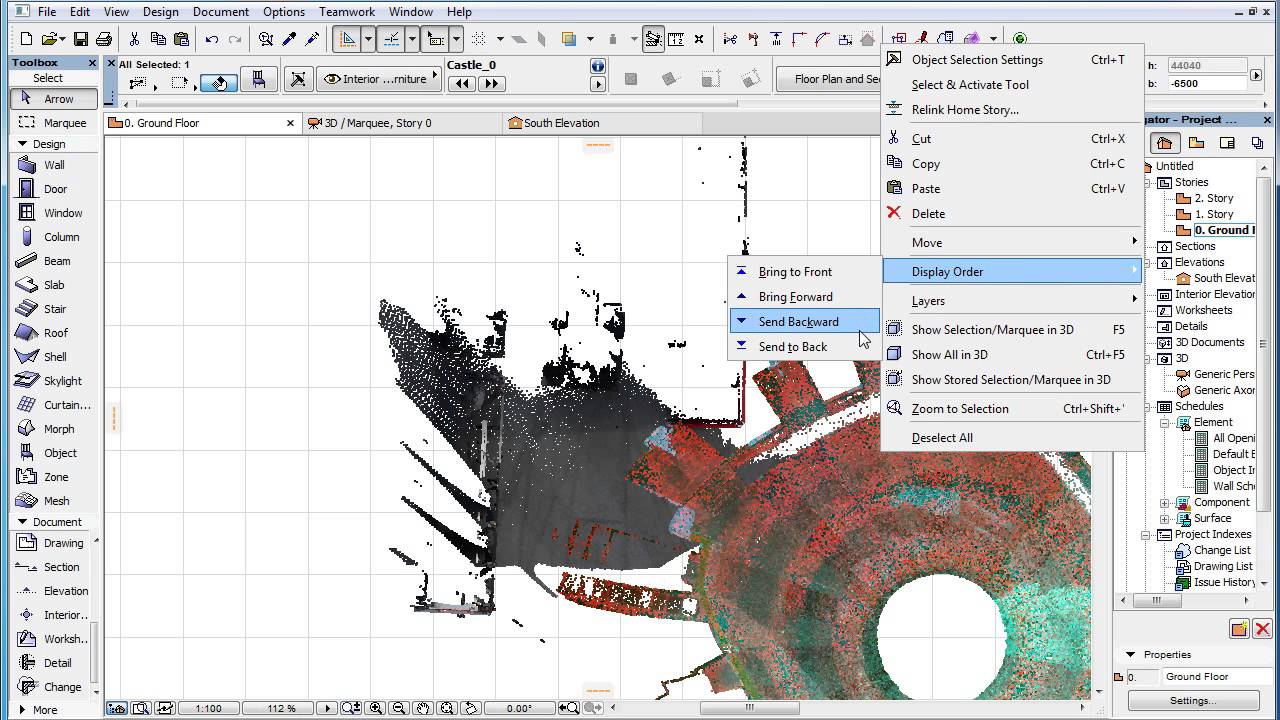 Point Cloud Objects in 2D Viewpoints in ARCHICAD - YouTube
