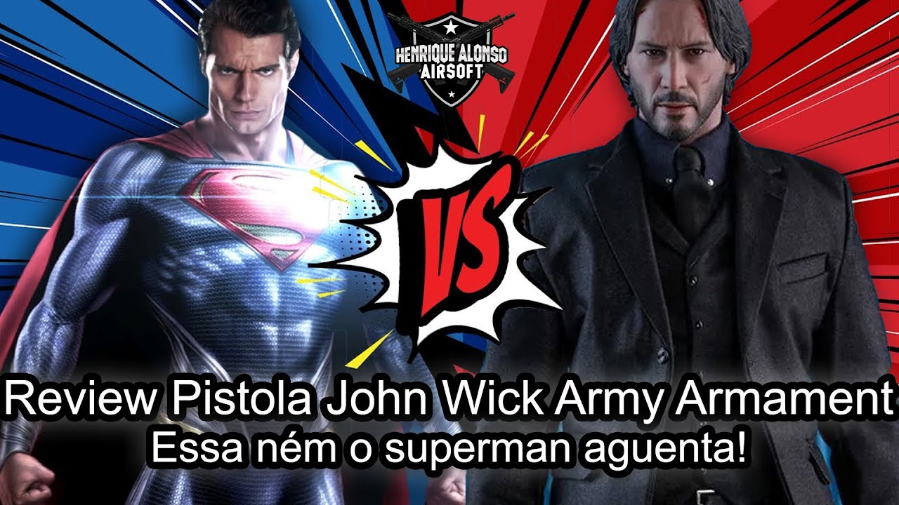 Review Airsoft John Wick 3 GBB Army Armament é TOP - [Henrique Alonso]