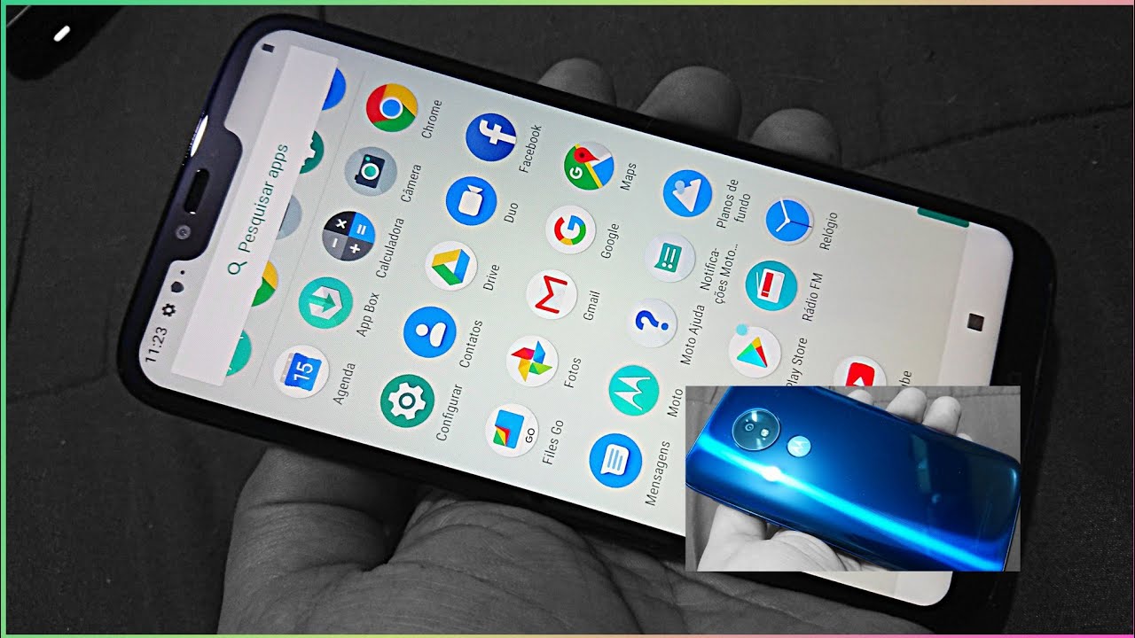 Unboxing (desembalando) Motorola Moto G7 Power - YouTube