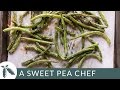 Parmesan Roasted Green Beans - Easy Side Dish | A Sweet Pea Chef