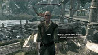 Skyrim - Fast Leveling / Free Training - Companion Glitch Exploit [HD] screenshot 5