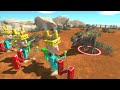 NEW UPDATE ARBS NFT VS 3 SUPER T-REX - Animal Revolt Battle Simulator