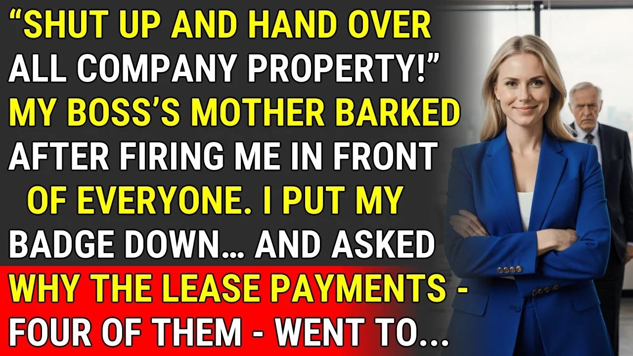 They Fired Me Publicly — I Owned the Office Lease ♟️