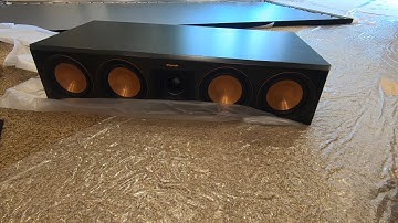 Klipsch Reference Premiere RP-504c Unboxing and Specs