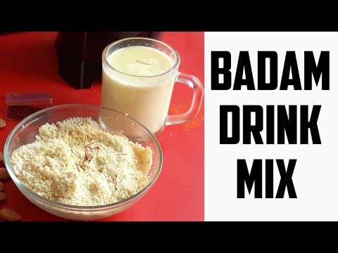 Homemade Badam Milk Powder Recipe – Badam Drink Mix Without Sugar ...