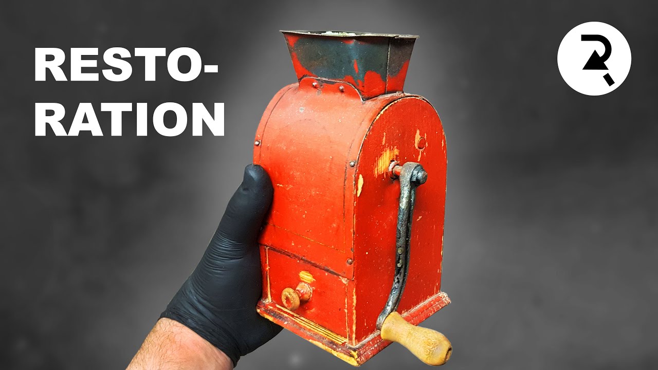 Restoring An Antique Coffee Grinder YouTube
