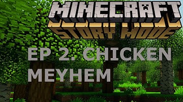 Minecraft Story Mode - Order Of the Stone - Part 2 - CHICKEN MEYHEM