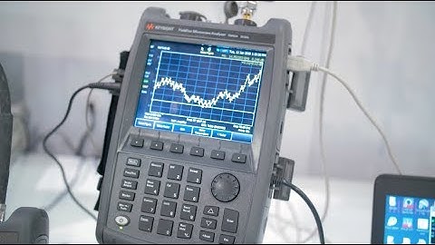 Keysight FieldFox Handheld Microwave Analyzers with Noise Figure Measurements