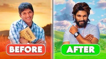 Allu Arjun: The STYLISH Transformation of Tollywood’s Icon! 😎🔥