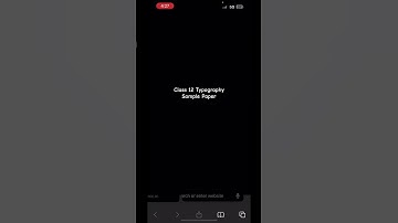 Class 12 Typography and Computer Application Sample Paper Yaha MILEGA #class12 #typography