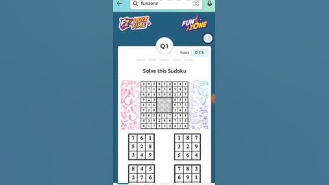 Amazon this week sudoku quiz Answers #amazon #shortsviral #vri #ytviral #ytviralshorts