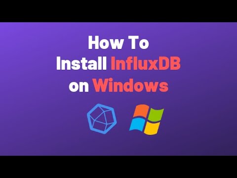 How To Install InfluxDB on Windows 10/11