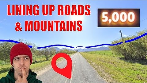 How to Line Up Roads and Mountains In GeoGuessr