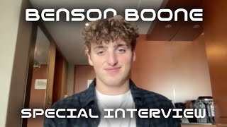 Benson Boone「Before You」 リリース記念スペシャル・インタビュー