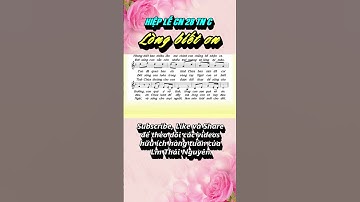 LÒNG BIẾT ƠN - HIỆP LỄ CN 28 TN C - Lm Thái Nguyên. Trình bày: Tốp ca.