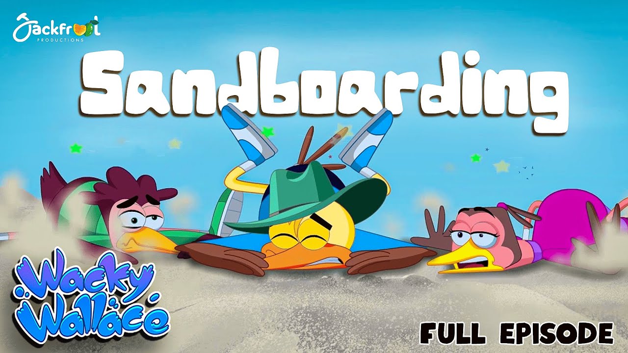 Sandboarding | WACKY WALLACE  | Only on YouTube | 